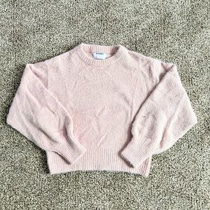 Old Navy Light Pink Women's Crew Neck Sweater